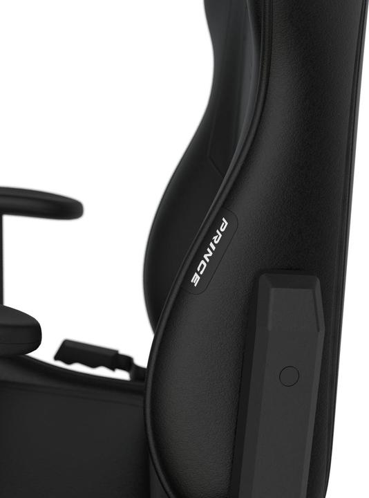 Produktbild DXRacer Prince Gaming Chair Regular L, PVC, schwarz schwarz