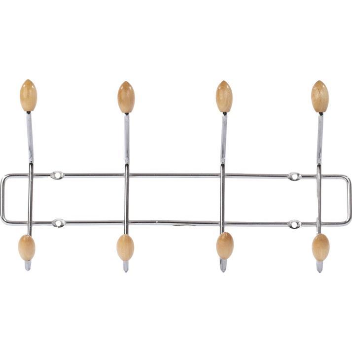 Domoletti, Garderobe + Kleiderhaken, HANGER WITH 4 HOOKS W01