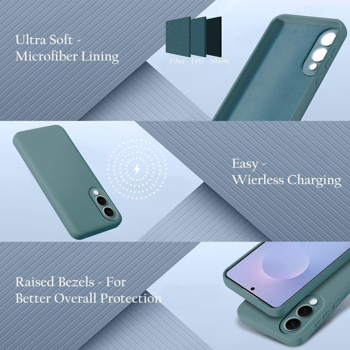 Image du produit Cadorabo Coque pour Samsung Galaxy S25 Edge TPU Liquid Silicone Case (Samsung Galaxy S25 Edge)