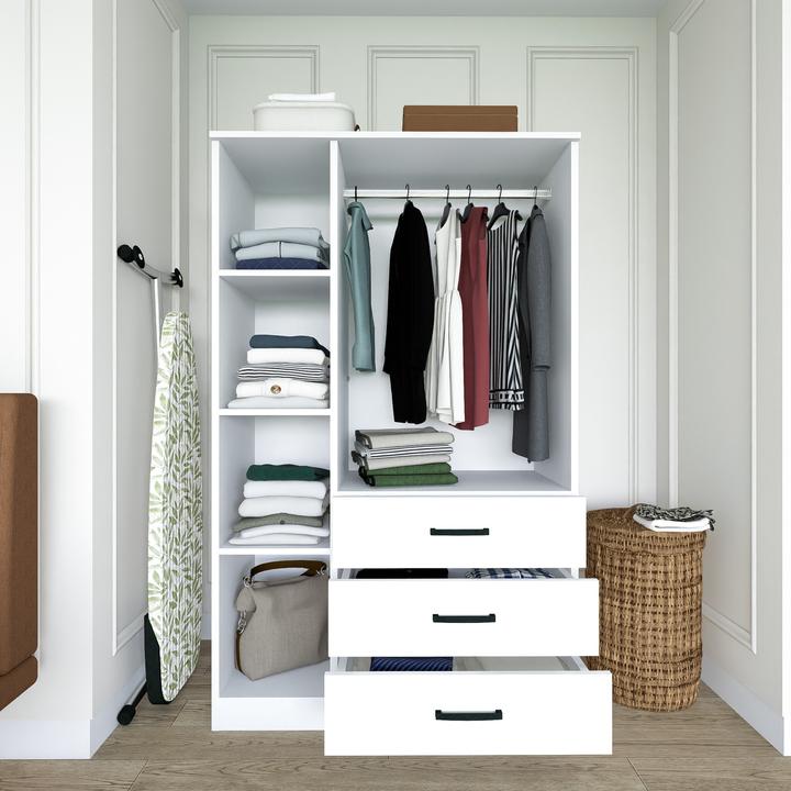 Immagine prodotto Hanah Home Easy Three Door Wardrobe (90 x 47 x 174.80 cm)
