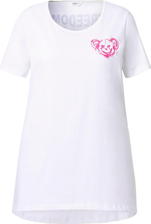 Image du produit Angel of Style T-shirt coupe évasée, grand message dans le dos (50)