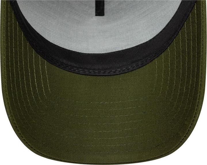Produktbild New Era A-Frame Mesh Trucker Cap - Brand Patch Oliv (One Size)