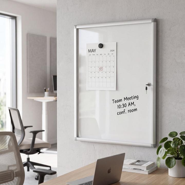 Produktbild MCW Q51-G (Magnettafel, Pinnwand, Whiteboard, 68 x 95 cm)