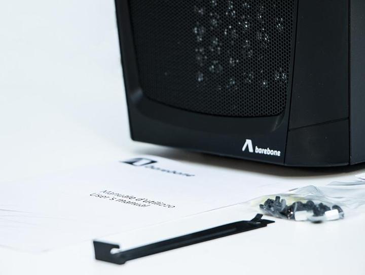 Actual product image ADJ CASE MINI-TOWER NO PSU BK MICROATX/ITX 1*USB2 1*USB3 (mATX, Mini-ITX)