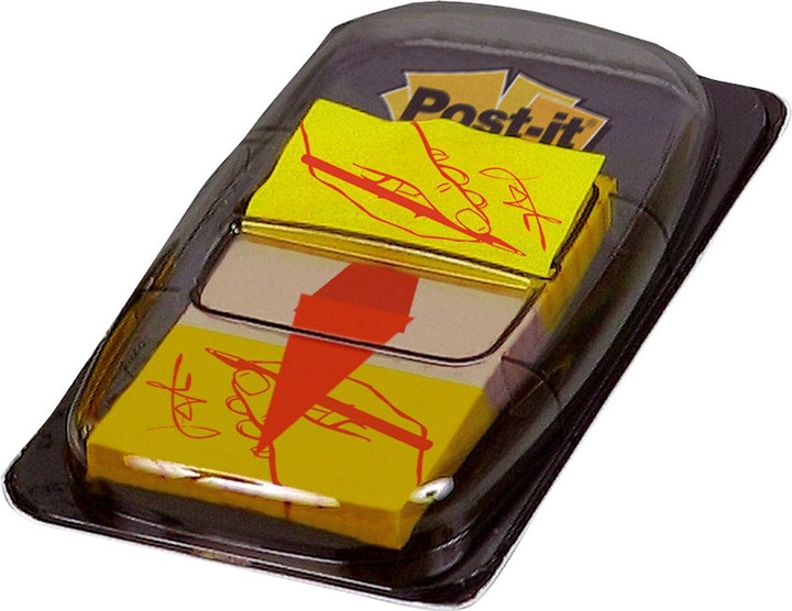 Produktbild Post-it Index Unterschrift (25 x 43 mm)