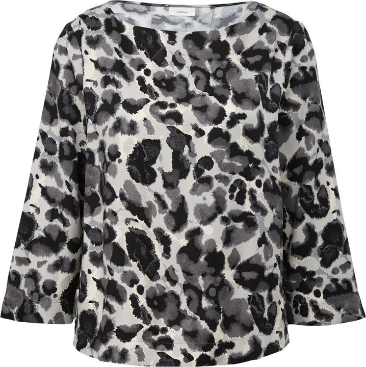 Image du produit s.Oliver Bluse Gemusterte Bluse aus Jacquard (36)