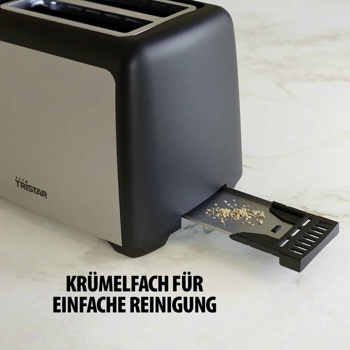 Actual product image Tristar Toaster Edelstahl