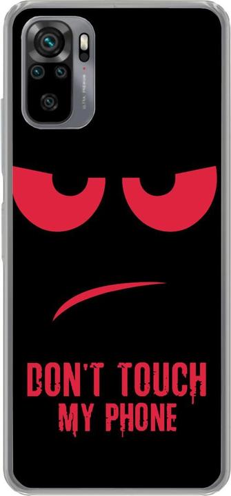 Dont Touch My Phone Red