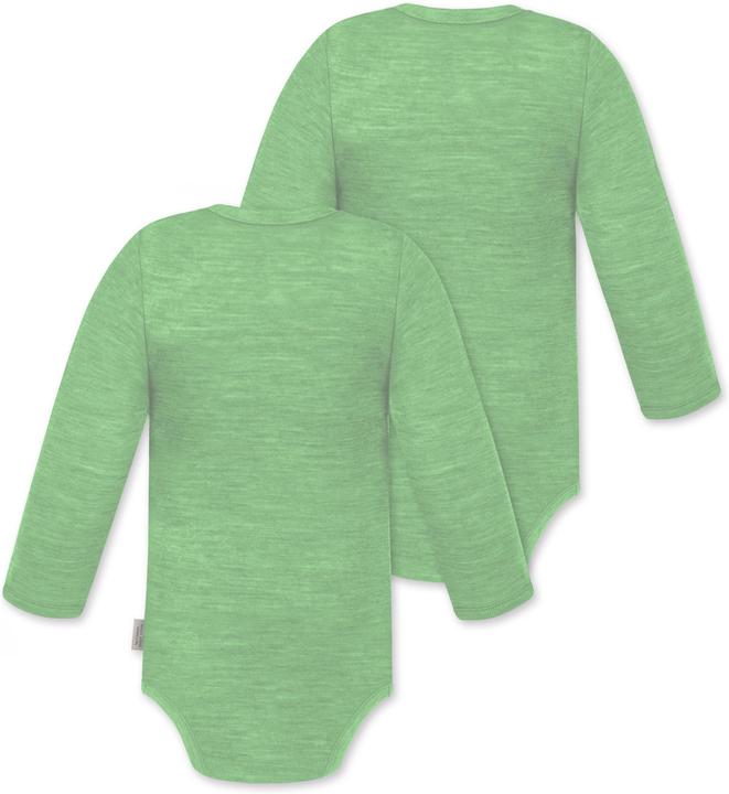 Produktbild Normani 2er Pack Baby Merino Langarmbody „Tuai" - 9397 (92)