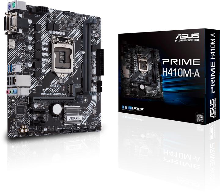 Produktbild ASUS PRIME H410M-A (LGA 1200, Intel H410, mATX)