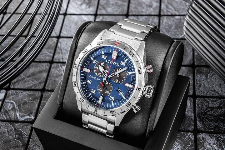 Immagine prodotto Citizen AT2520-89L Cronografo Eco-Drive 44mm 10ATM (Cronografo, 44 mm)