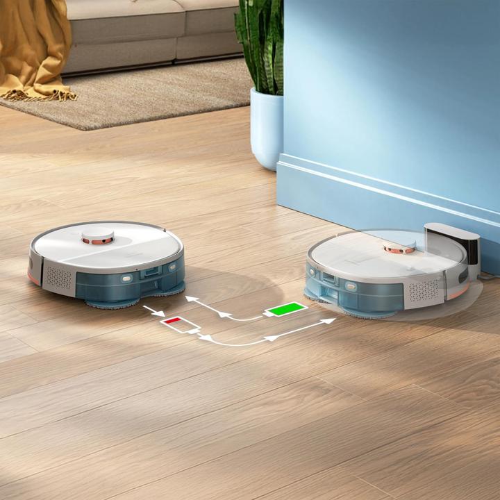 Produktbild Philips HomeRun 5000 (10000 Pa, Wischpads (rotierend))