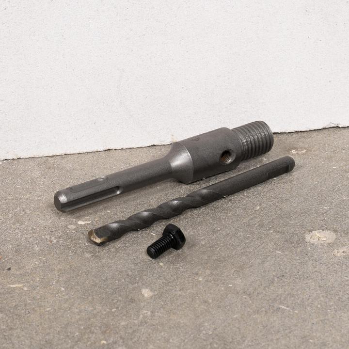 Image du produit Stier Porte-embout SDS-Plus M16 110 mm avec foret de centrage pour couronnes-trépans