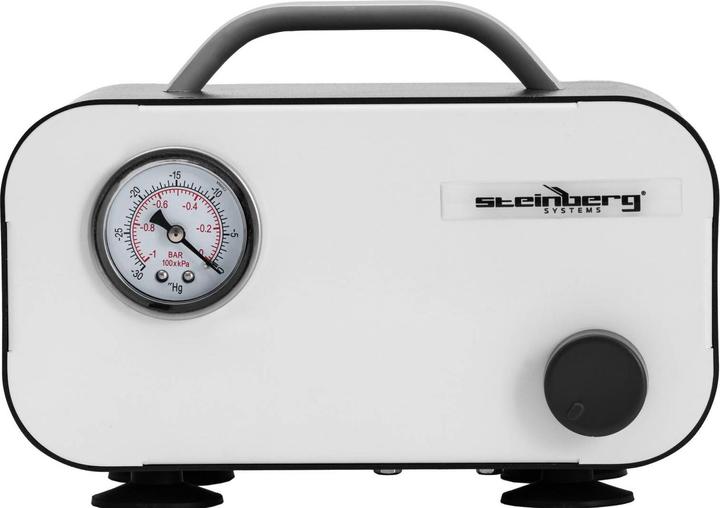 Produktbild Steinberg Elektrische Membran-Vakuumpumpe Laborpumpe Unterdruckpumpe ölfrei 30 W 15 l/min
