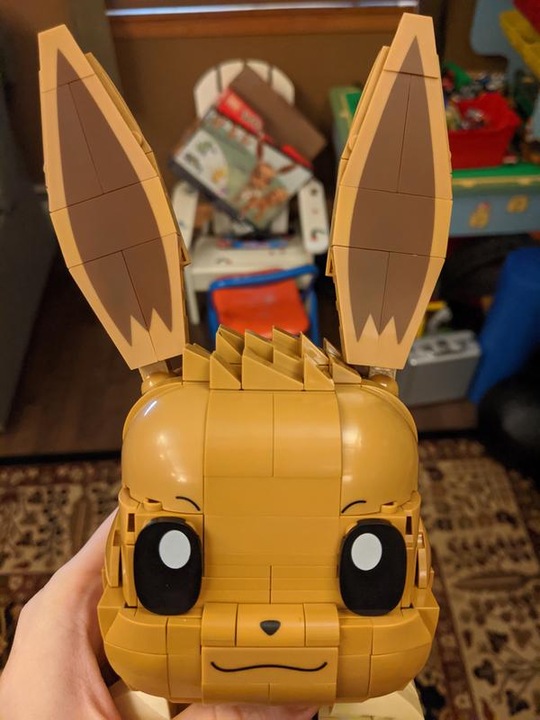 Actual product image Mega Construx Pokémon Jumbo Eevee