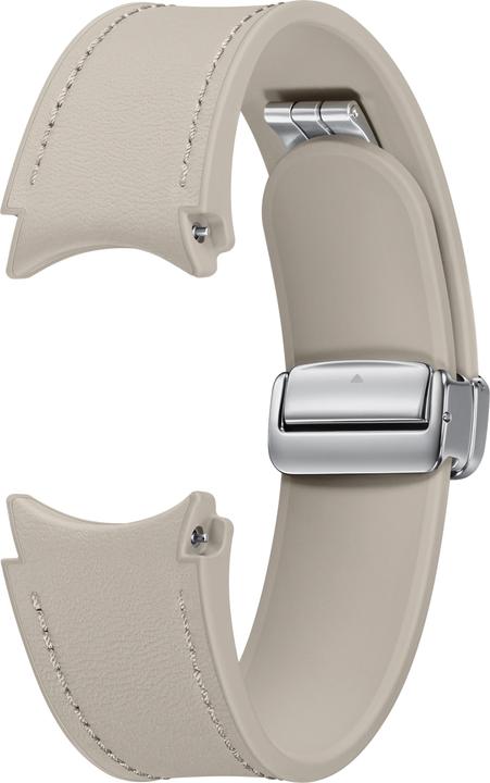 Actual product image Samsung D-Buckle Hybrid Eco Leather Strap (20 mm, Faux leather, Eco-Composite, Galaxy Watch6, Galaxy Watch6 Classic)