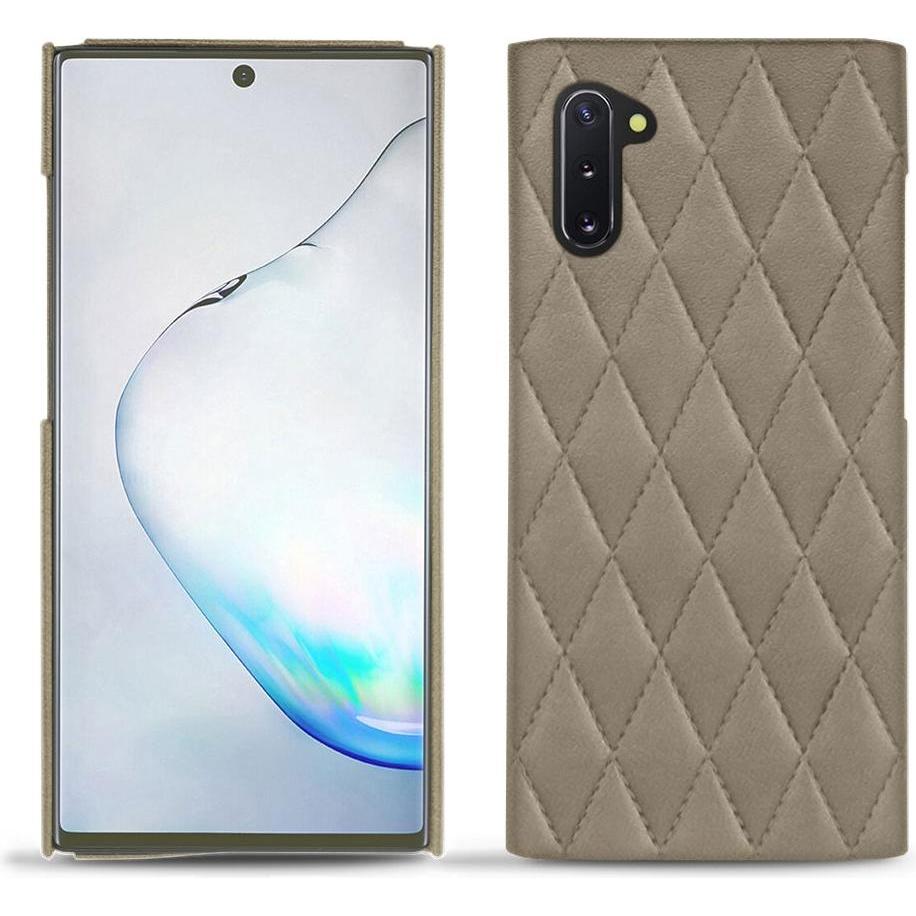 Noreve Lederschutzhülle (Samsung Galaxy Note 10), Smartphone Hülle, Beige