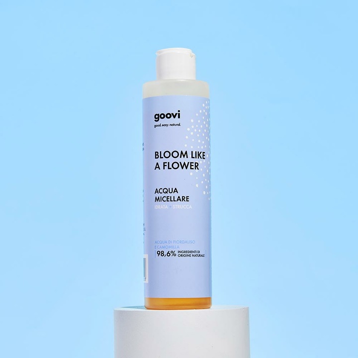 Image du produit Goovi BLOOM LIKE A FLOWER Mizellen Reinigungswasser Reinigungswasser (Eau micellaire, 200 ml)