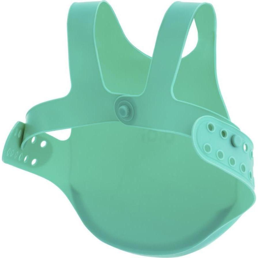 Thumbnail - Minikoioi, Lätzchen, Silicone bib with pocket Green (6 Monate)