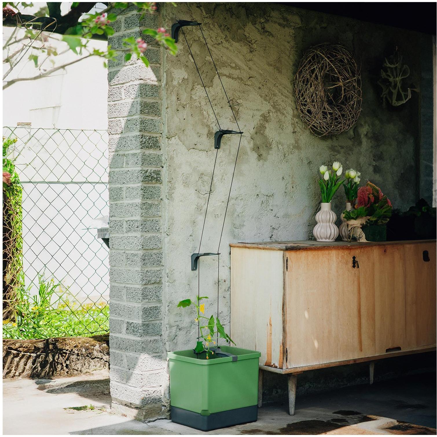 Thumbnail - Gusta Garden, Blumentopf, CURT CUCUMBER Gurkentopf Grün (33.50 cm)