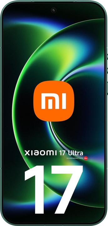 Productafbeelding Xiaomi 17 Ultra 16+512GB Starlit Green (512 GB, Groen, 6.90", 5G)