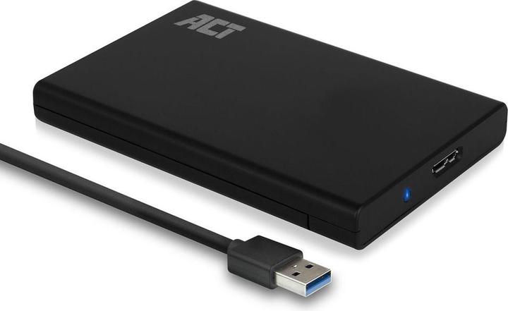 ACT 2,5" SATA-schijfbehuizing, schroefloos, USB 3.2 Gen1 (2.5")