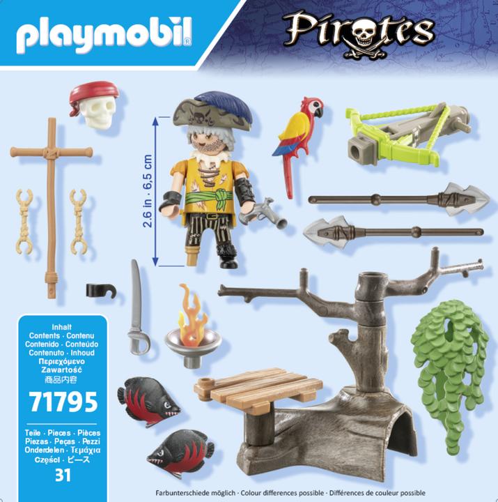 Produktbild Playmobil Pirat mit Balliste (71795, Playmobil Pirates)
