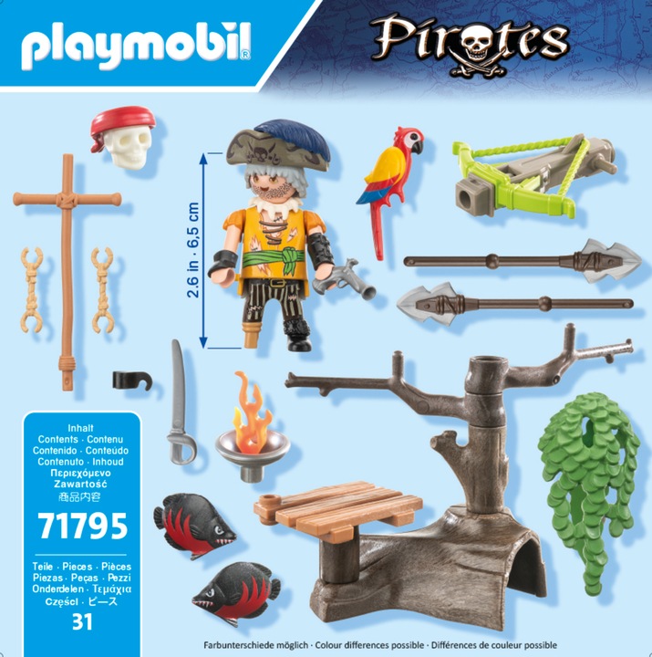 Actual product image Playmobil Piratesque with ballista (71795, Playmobil Pirates)