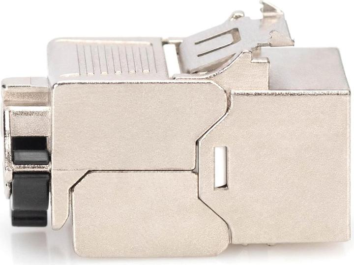 Produktbild Digitus Cat.8.I Keystone Modul geschirmt, werkzeuglos, Staubkappe, 12 Stk. (Keystone Modul)