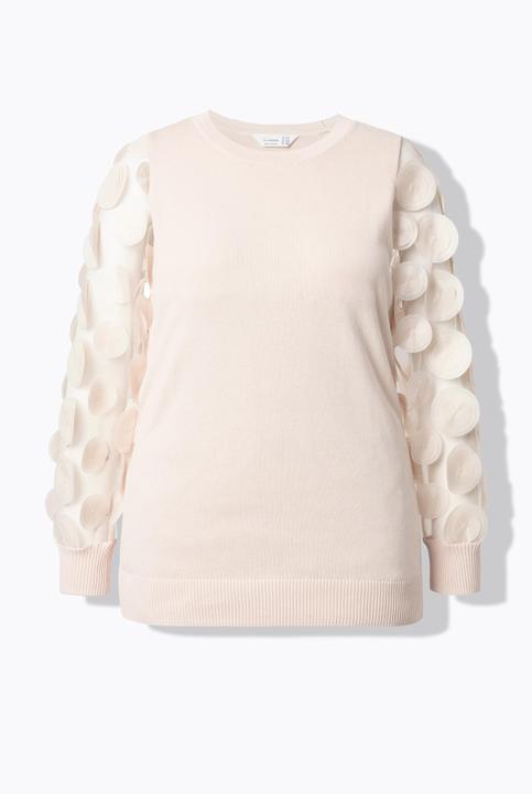 Produktbild Miamoda Pullover, Komfort Fit, Langarm mit 3D-Applikationen (54)