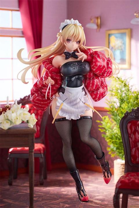 Actual product image Alphamax Original Character PVC Statue 1/6 Rina illustration by Saitom 27 cm