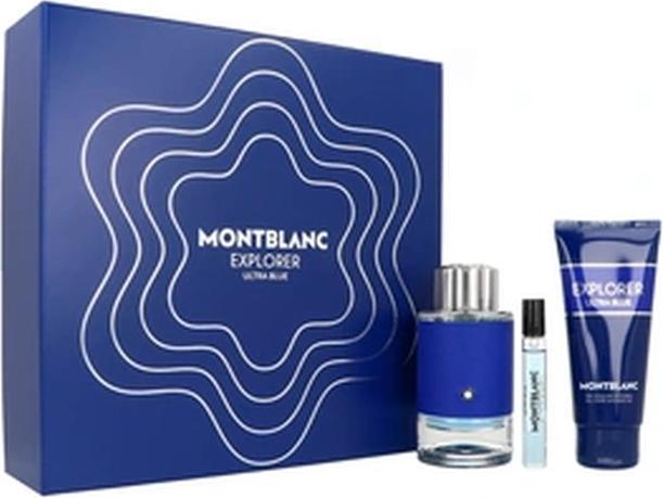 Produktbild Montblanc Explorer Ultra Blue Eau de Parfum Spray 100ml Set 3 Artikel (Parfum Set)