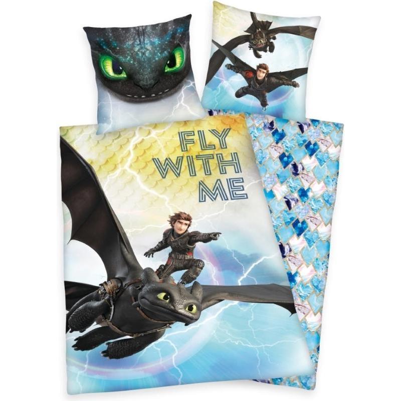 Thumbnail - MCU, Kinderbettwäsche, Wie man seinen Drachen trainiert 'Fly with me'