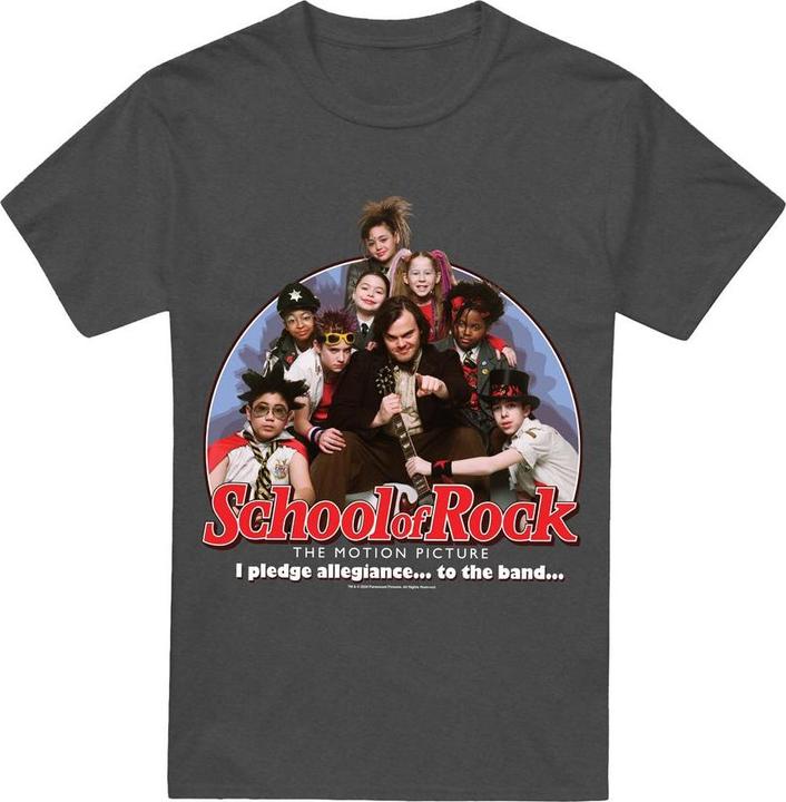 Actual product image School Of Rock Unisex Adult I Pledge Allegiance T-Shirt (XXL)