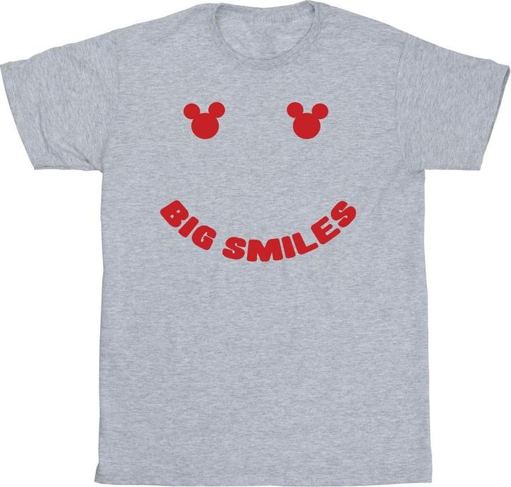 Actual product image Disney Mens Mickey Mouse Big Smile T-Shirt (5XL)