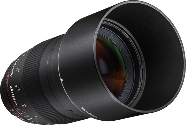 Actual product image Samyang 135mm f/2 ED UMC, Nikon F (Nikon F, full size)