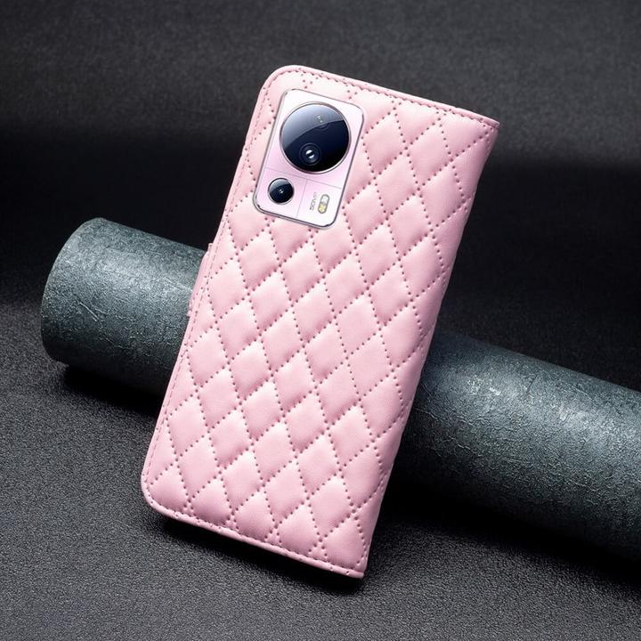 Actual product image Binfen Color Xiaomi 13 Lite - BINFEN Leather Case Cover pink (Xiaomi 13 Lite)