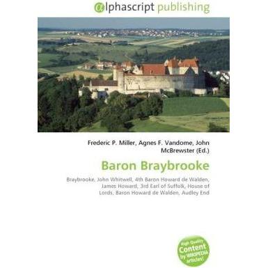 Baron Braybrooke, Fachbücher