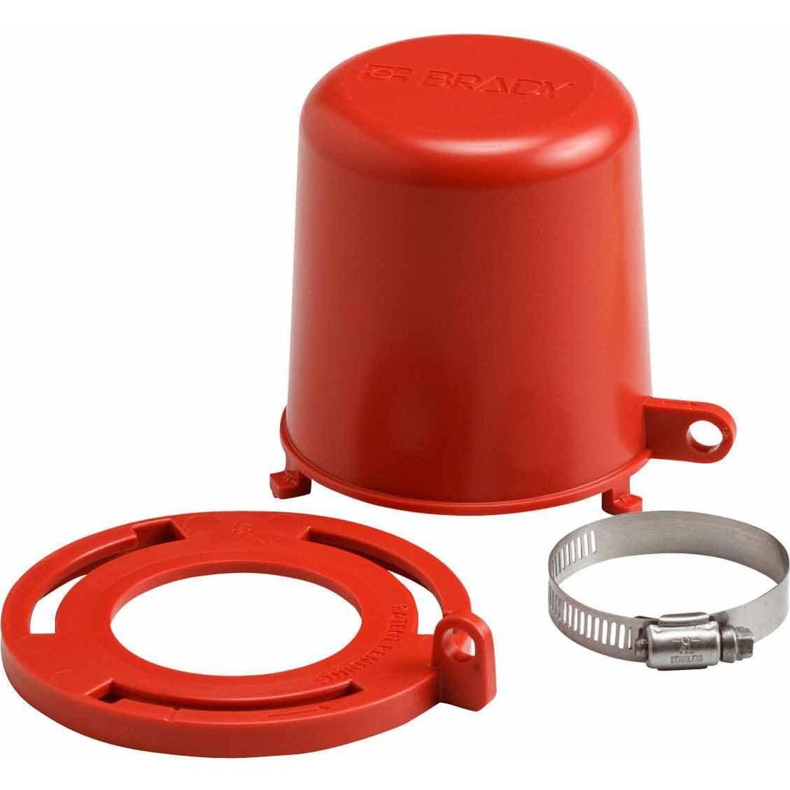 Brady Deckel für Ventilabsperrung/Kegelventil-Absperrung, von 55,55 -63,5mm Ventil-Durchmesser (1 (113234)