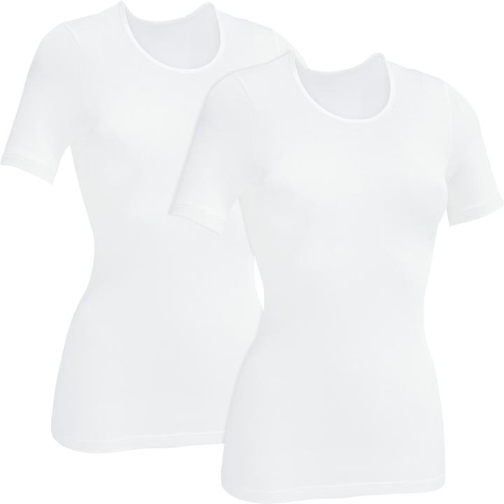 Produktbild Erwin Müller Damen-Unterhemd, 1/2-Arm 2er-Pack (46)