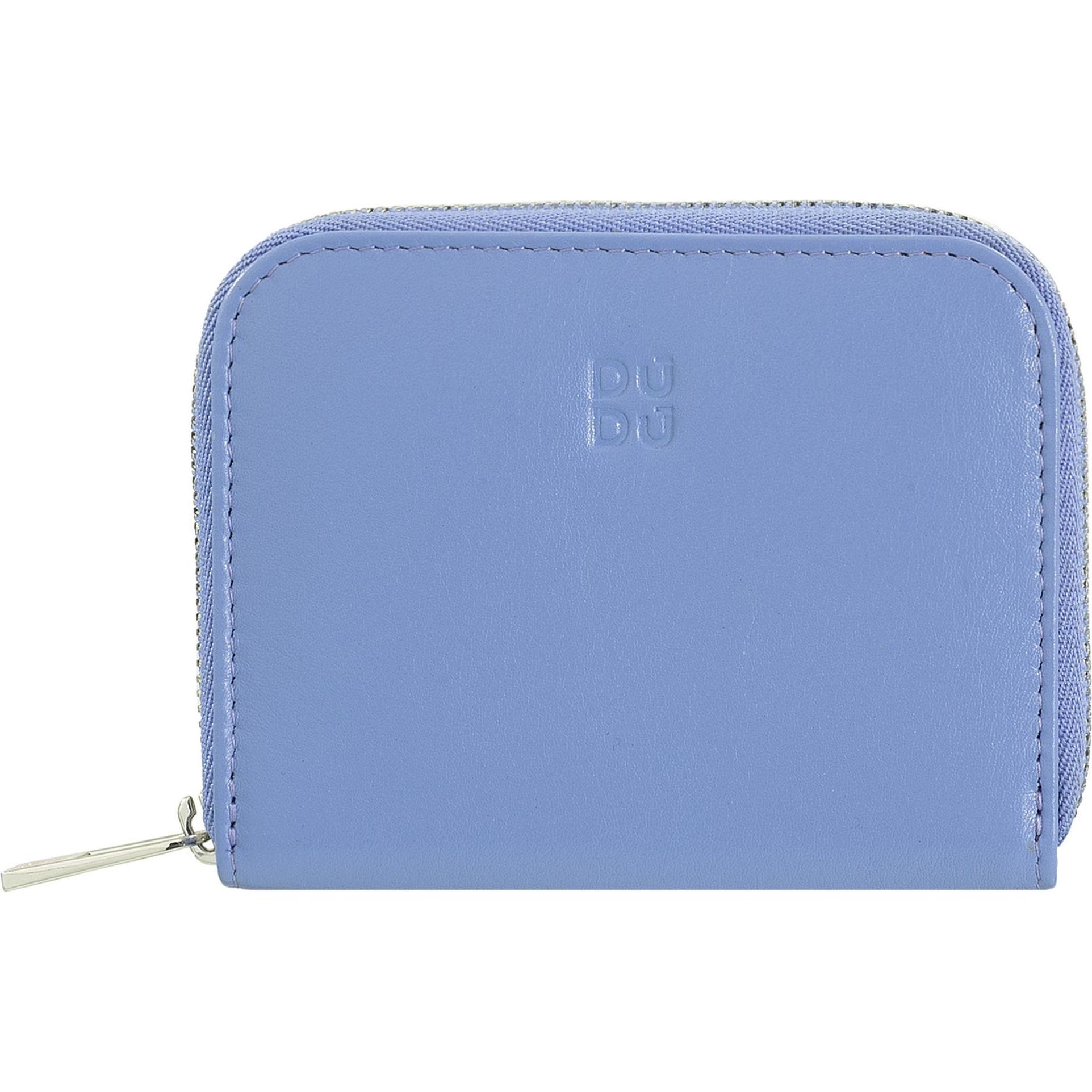 Dudu, Damen, Portemonnaie, Hokkaido Geldbörse Leder 10 cm, Blau
