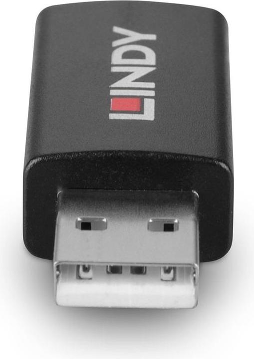 Produktbild Lindy USB 2.0 Typ A an A Datenblocker mit Battery Charging 1.2 USB Typ A Stecker an A Kupplung (USB-A, 1.81 cm)