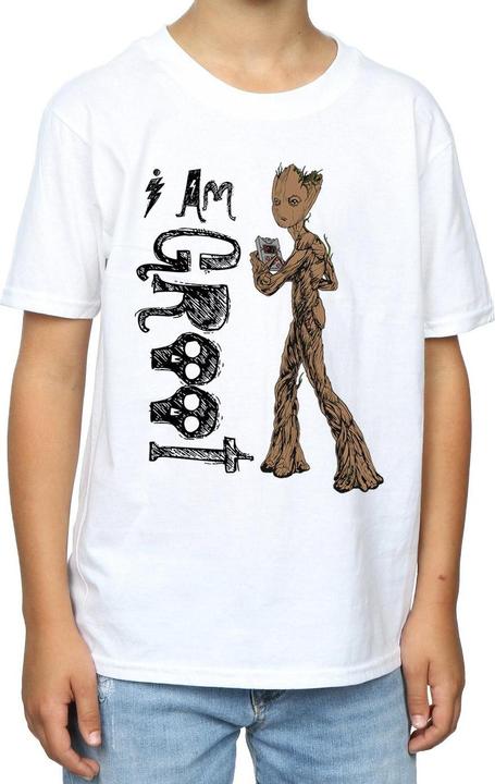 Image du produit - T-shirt AVENGERS INFINITY WAR AM TEENAGE GROOT - Garçon (128)