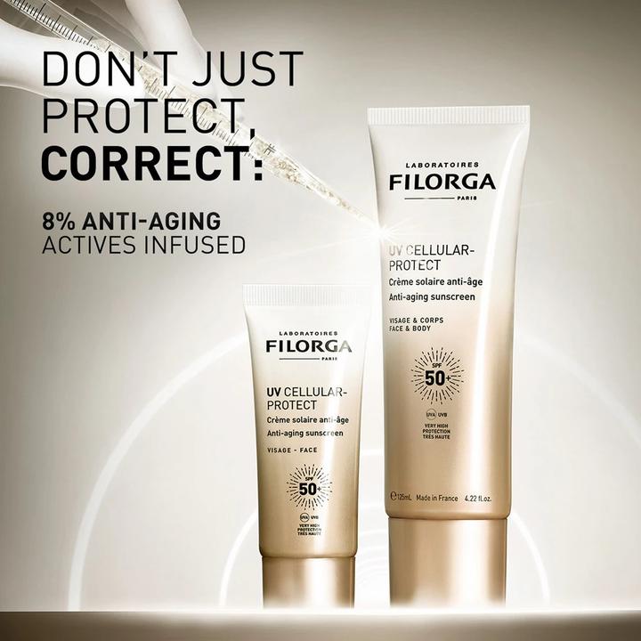 Produktbild Filorga Uv Cellular-Protect Anti-Aging Sun Cream Face And Body 125ml (Sonnencreme Gesicht, Sonnencreme, 125 ml)