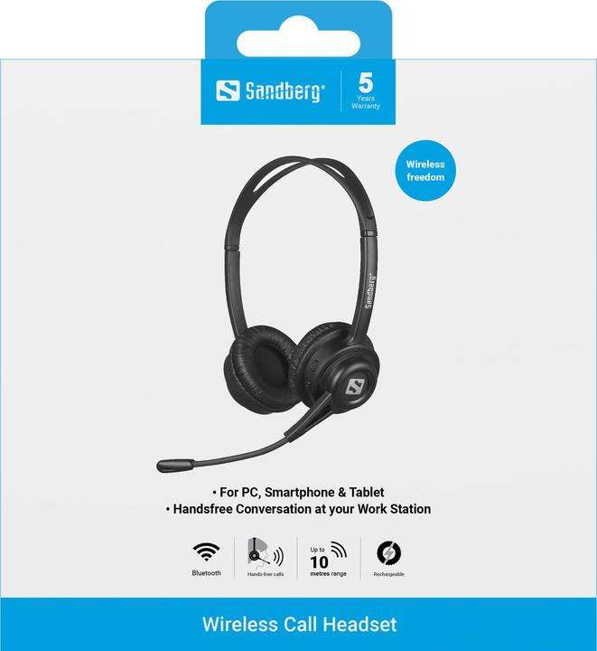 Produktbild Sandberg Bluetooth Call Headset (Kabellos, USB-C)