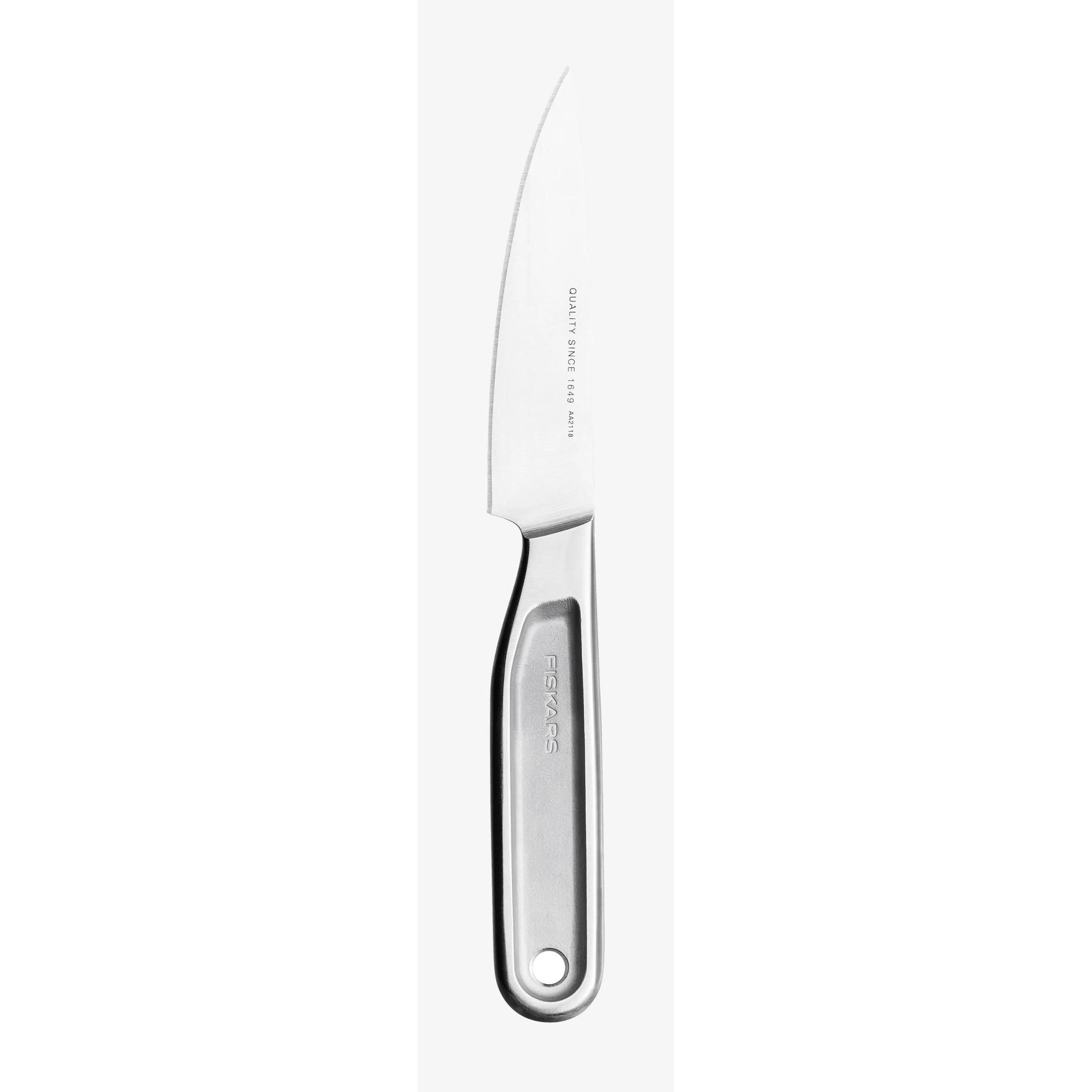 Thumbnail - Fiskars All Steel Gemüsemesser, 10cm, Küchenmesser, Silber