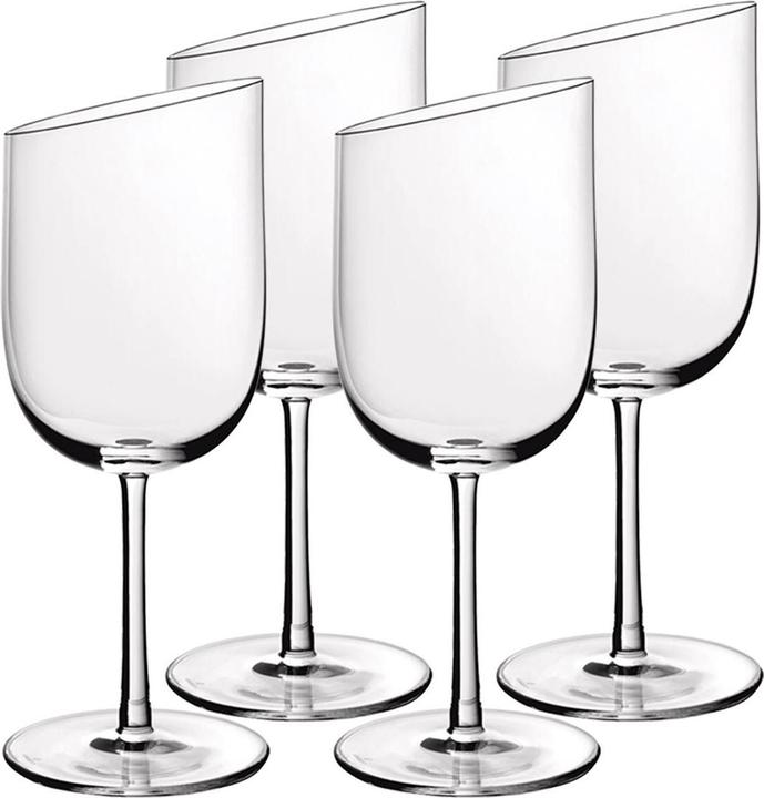 Immagine prodotto Villeroy & Boch Calice da vino bianco, set di 4 pezzi NewMoon (21.50 cl, 4 Occhiali, Bicchieri da vino bianco)