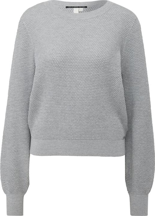 Produktbild s.Oliver Strickpullover Feinstrickpullover mit Glitzergarn (XXL)