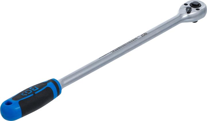 Actual product image BGS Reversible Ratchet extra long 6.3 mm (1/4") 300 mm