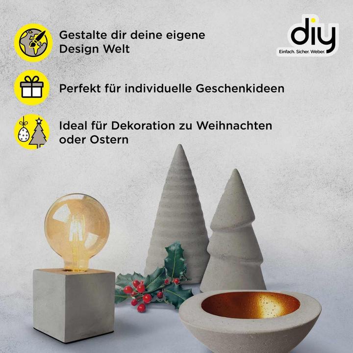 Produktbild Weber Bastelbeton zum Giessen & Kneten